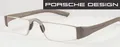 Produktbild: Porsche Design P 8801 F anthrazit grau Lesebrille +2,00 Halbbrille SONDEREDITION