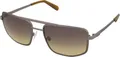 Produktbild: Guess GU00208 09B shiny satin gunmetal 57/18/145 Herren Sonnenbrillen