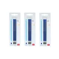 Produktbild: Legami - Gelschreibermine radierbar, Set 9 Stück, Höhe 13 cm, Thermosensible Tinte, Blau, Spitze 0,7 mm (3er Set Blau)