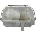 Produktbild: e2 elektro LED-Ovalleuchte mit Drahtkorb Grau 17,5 cm 12,5 cm x 11 cm