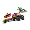 Produktbild: LEGO Feuerwehrgelaendewagen mit Rettungsboot (60412) #1907034