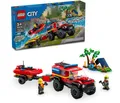 Produktbild: Lego City 60412- Geländewagen Feuerleiter E Schlauchboot Feuerwehr