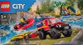 Produktbild: LEGO CITY: Feuerwehrgeländewagen mit Rettungsboot (60412) Neu Und Orig. Verpackt