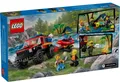 Produktbild: LEGO City Feuerwehrgeländewagen mit Rettungsboot, Offroad-Auto-Spielzeug fü ...