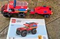 Produktbild: LEGO CITY: Feuerwehrgeländewagen mit Rettungsboot (60412)