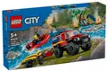 Produktbild: 5702017582948 LEGO City 60412 4x4 Fire Truck with Rescue Boat LEGO