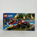 Produktbild: LEGO CITY: Feuerwehrgeländewagen mit Rettungsboot (60412)
