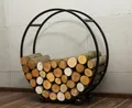 Produktbild: Kaminholzständer Brennholzregal Kaminholzablage Kaminholzregal Holzständer Regal