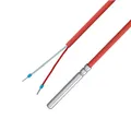 Produktbild: PT1000 Temperaturfühler iOVEO 036HS02203 3m Silikonleitung bis 200°C Sensor