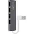 Produktbild: BELKIN USB 2.0 HUB, 1:4, SLIM, PASSIV, black