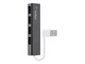 Produktbild: Belkin Ultra-Slim Travel - Hub - 4 x USB 2.0