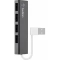Produktbild: Belkin ultraflacher 4-Port Slim Travel-Hub passiv schw. F4U042BT