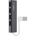 Produktbild: Belkin USB 2.0 HUB, 1:4, SLIM, Passiv, Schwarz