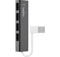 Produktbild: Belkin F4U042bt 4 Port USB 2.0-Hub - Multiport-Adapter - schwarz Laptop-Adapter