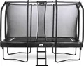 Produktbild: Salta First Class Trampolin - 366x214cm - Rechteckig - Schwarz - inkl. Leiter