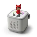 Produktbild: Boxine Tonies Toniebox 2 kabelloser Lautsprecher für Kinder grau inkl. Kreativ Tonie 220913