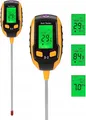 Produktbild: PRECIPETTE Bodenmessgerät, 5 in 1, Bodenfeuchtigkeitsmesser, pH-Wert