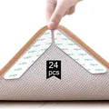 Produktbild: Teppichgreifer Antirutschmatte doppelseitig Anti-Curling Rug Gripper 24 Stück