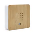 Produktbild: Soundbox Vogelgesang - 12cm / Bambus - Vogel Zwitscher Sound Box Bewegungsmelder