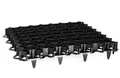 Produktbild: Rasengitter schwarz RKP1 ca.49,2x49,2x 3,9cm