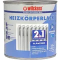 Produktbild: Wilckens 2in1 Heizkörperlack Weiß glänzend 375 ml Weißlack