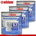 Produktbild: Wilckens 3 x 375 ml Heizkörperlack 2in1 glänzend für innen Vergilbungsbeständig