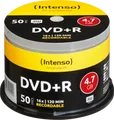 Produktbild: DVD+R4,7 INT50 - Intenso DVD+R 4,7GB, 50-er CakeBox