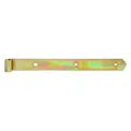 Produktbild: GAH Ladenband Länge 300 x 10 x 30 mm Stärke 3 mm Stahl galv. verz. dickschichtpassiviert Ø 10 mm abge... (313647)