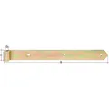 Produktbild: GAH Alberts Ladenband L.300x10x30mm S.3mm D.10mm STA galv.gelb verz.rd - 313647
