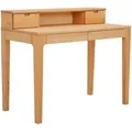 Produktbild: Boxxx Schreibtisch, Kernbuche, Holz, Kernbuche, massiv, 4 Schublade(n) Schubladen, eckig, 55-91x76x110 cm, Stauraum, Arbeitszimmer, Schreibtische, Bürotische