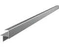 Produktbild: Abschlussschiene für Terrassenboden Dielenstärke 20-21 mm 2x35,6x46,9x1900 mm