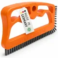 Produktbild: FUGINATOR® Fugenbürste - Reinigungsbürste zur Fugenreinigung in Bad, WC, Küche usw - Reinigung von Wand- und Bodenfliesen - Handliche Bürste für Fugen und Fliesen
