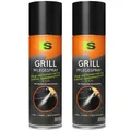 Produktbild: Spraytive 2 x 500ml Grill-Pflegespray - BBQ Grill-Zubehör - Pflegt & Konserviert Grillroste, Pfannen (Edelstahl, Gusseisen) & Co. - Antihaftspray, Non Stick Spray für Weber Grills, Plancha Grills