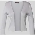 Produktbild: Vera Mont Cocktailjacke mit Effektgarn in Silber, Größe XXXL