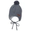 Produktbild: Sterntaler - Kid's Strickmütze Pompon - Mütze Gr 41 cm grau