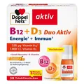Produktbild: Doppelherz B12 + D3 Duo Aktiv Trinkampullen, 30 St PZN 17586004 ✅