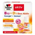 Produktbild: DOPPELHERZ B12+D3 Duo Aktiv Trinkampullen 30 ST
