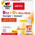 Produktbild: DOPPELHERZ B12+D3 Duo Aktiv Trinkampullen 30 ST