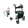 Produktbild: Weinberger Klapp-Rollator aus Aluminium, höhenverstellbar, 7,3 kg, All-Inclusive