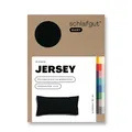 Produktbild: Schlafgut Easy Jersey Kissenbezug 40x80 cm Off-Black mit 100% Baumwolle, superweicher & atmungsaktiver Kopfkissenbezug