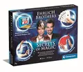 Produktbild: Clementoni Ehrlich Brothers Secrets of Magic - Zauberkasten für Kinder ab 7 Jahren - Magisches Equipment für 30 verblüffende Zaubertricks inkl. 3D Erklärvideos 59312