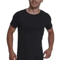Produktbild: Sloggi 2P Men ABC O Neck T Shirt Schwarz Baumwolle X-Small Herren