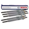 Produktbild: Bosch 5x Glühkerze Duraterm 0250202023, Automatik, 11V DC, Durchsteckmontage, Legierter Stahl, 5 Stück