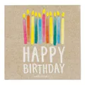 Produktbild: Talking Tables Birthday Party Paper Napkins 33 cm, 20 Stück, Kraft, Mittel