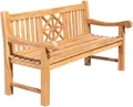 Produktbild: CLP Gartenbank Florida (1er), Holzbank für den Garten, aus Teak-Holz