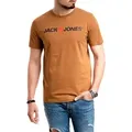 Produktbild: Jack & Jones Print-Shirt mit Rundhalsausschnitt braun M (50)