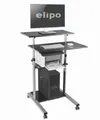 Produktbild: Profi EDV-Wagen mobil - Workstation für Lager & Büro Office - Höhenverstellbar