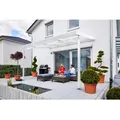 Produktbild: Terrassenüberdachung Premium (BxT) 410 cm x 306 cm Weiß Polycarbonat Klar