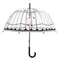 Produktbild: Esschert Design Regenschirm Vogelkäfig transparent | 2 Stk