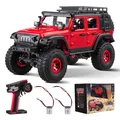 Produktbild: VEVOR Ferngesteuertes Auto 1:24 4WD-Offroad-RC-Auto 228x101x117mm ab 14 Jahren